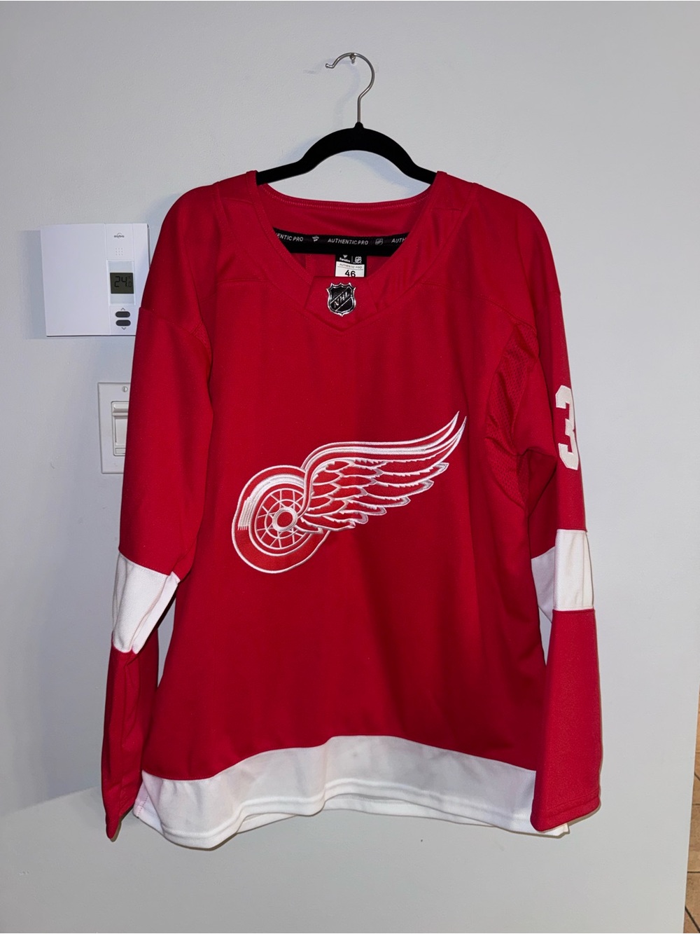 DeBrincat Red Detroit Red Wings Mens Small Hockey Jersey - NHL